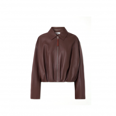 LOEWE BALLOON LEATHER JACKET